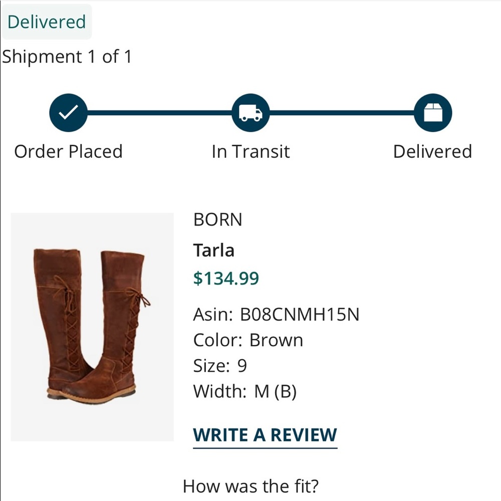 Brand new womans born boots